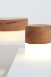 Luminária Peso, Madeira