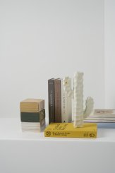 Série Mandacaru, Escultura de Mesa Com Flor