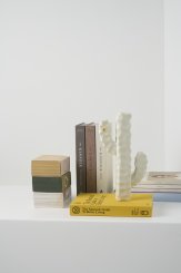 Série Mandacaru, Escultura de Mesa Com Flor