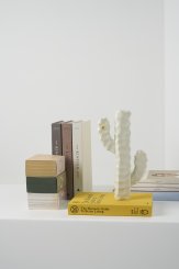 Série Mandacaru, Escultura de Mesa Com Flor